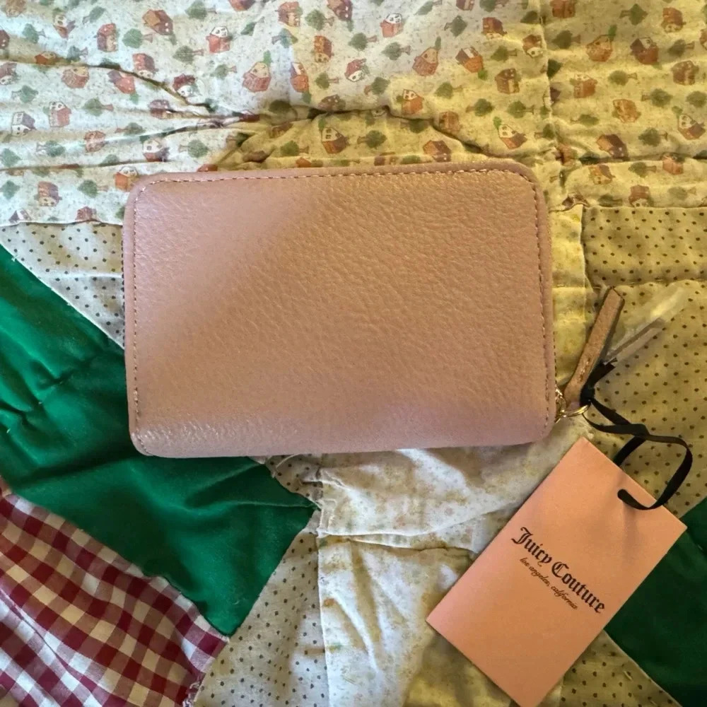 Dusty Blush Pink Juicy Couture Wallet - Picture 2 of 4